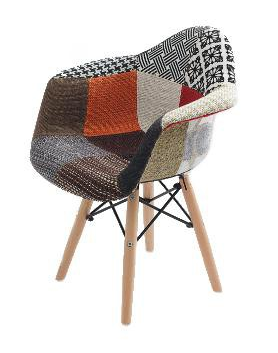 krzesło patchwork 