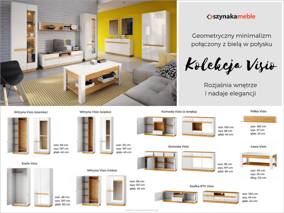 10 powodów przemawiających za dokonywaniem porządków i metamorfoz LATEM! KONKURS! Wygraj zwrot gotówki za meble, www.twojemeble.pl kolekcja Visio