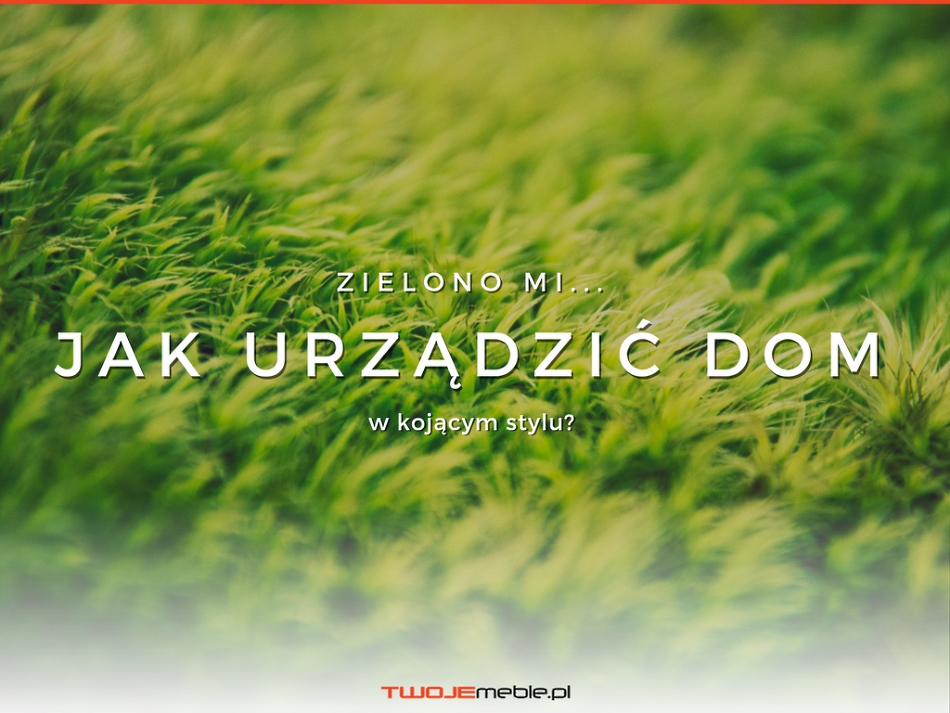 Kolor roku 2017 - GREENERY, czyli jak urządzić dom w zielonych kolorach